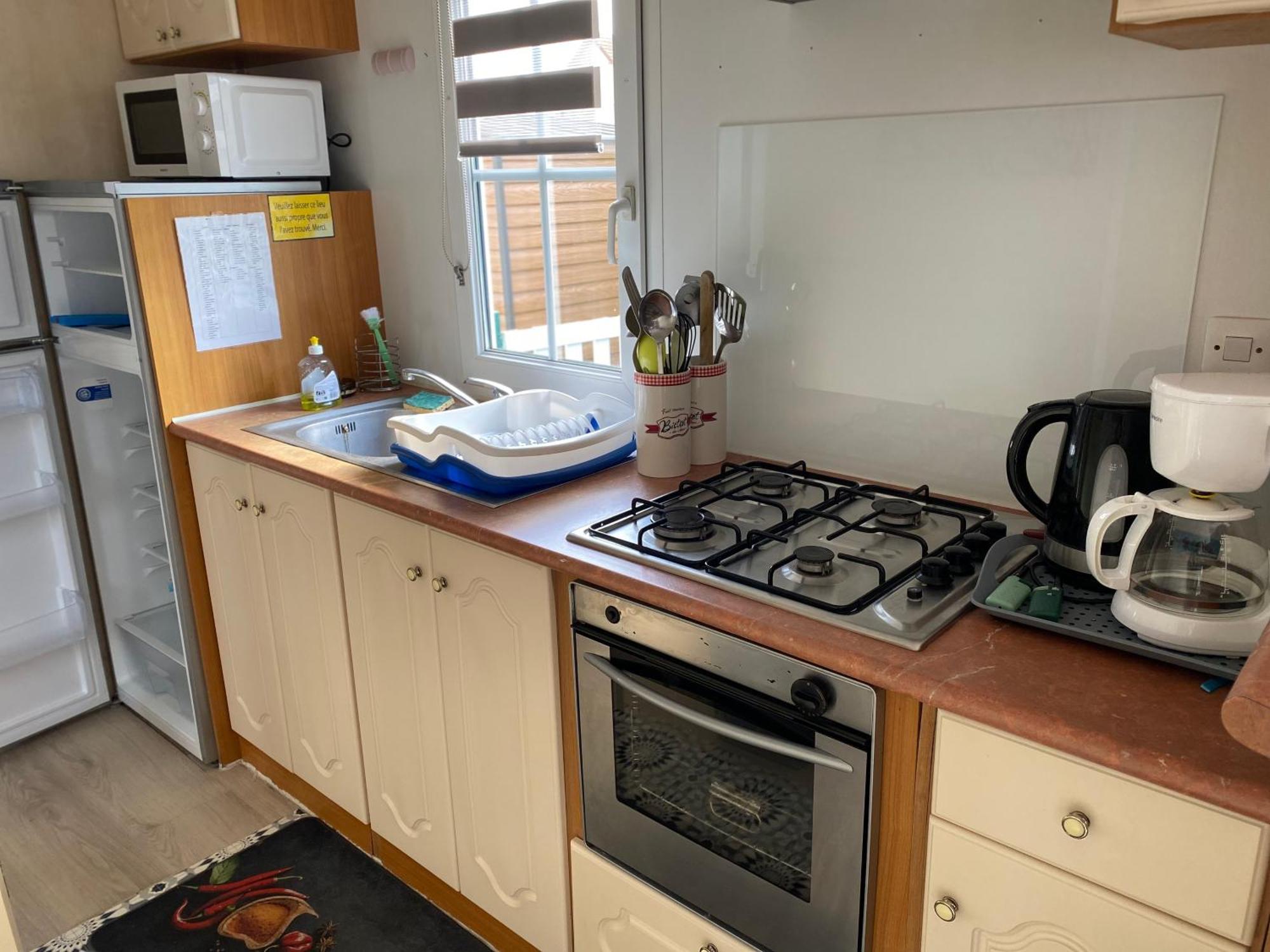 Mobil Home Cristal Biville-sur-Mer Экстерьер фото