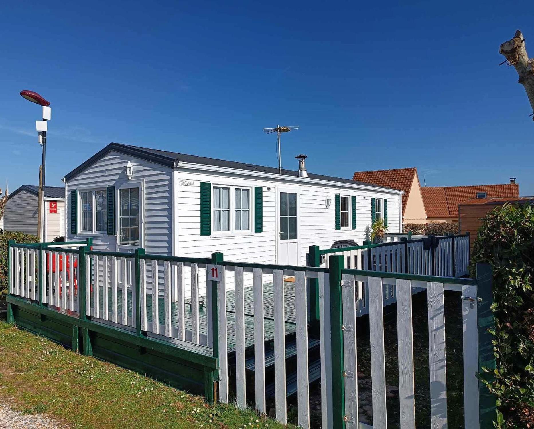 Mobil Home Cristal Biville-sur-Mer Экстерьер фото